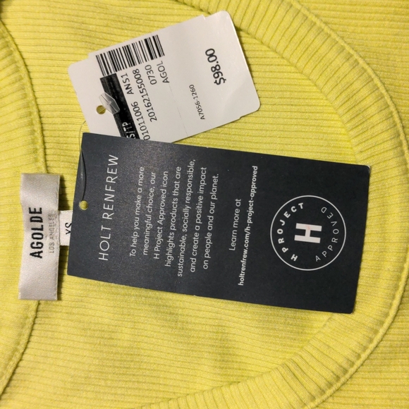 Agolde Poppy Scoop Tank Top - Picture 2 of 4